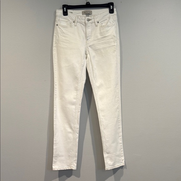 Calvin Klein White Skinny Jeans Timeless Style - Size 8X30 - Picture 1 of 9